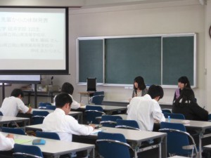 先輩からの体験発表